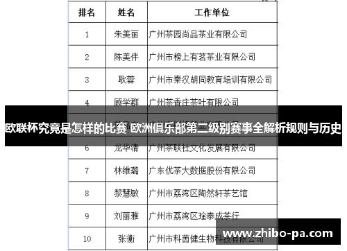 欧联杯究竟是怎样的比赛 欧洲俱乐部第二级别赛事全解析规则与历史 欧联杯究竟是怎样的比赛 欧洲俱乐部第二级别赛事全解析规则与历史