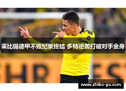 莱比锡德甲不败纪录终结 多特逆袭打破对手金身